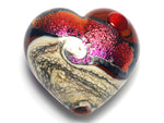 11833625 - Hot Lava Waves Heart (Large)