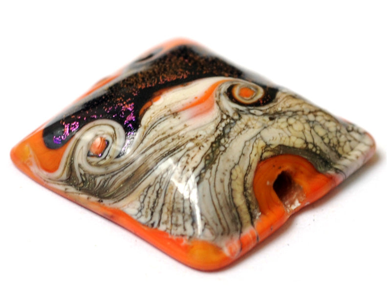grace lampwork beads artisan handmade glass beads SRA