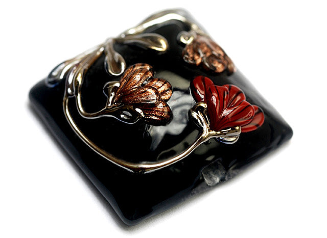 grace lampwork beads artisan handmade glass beads SRA
