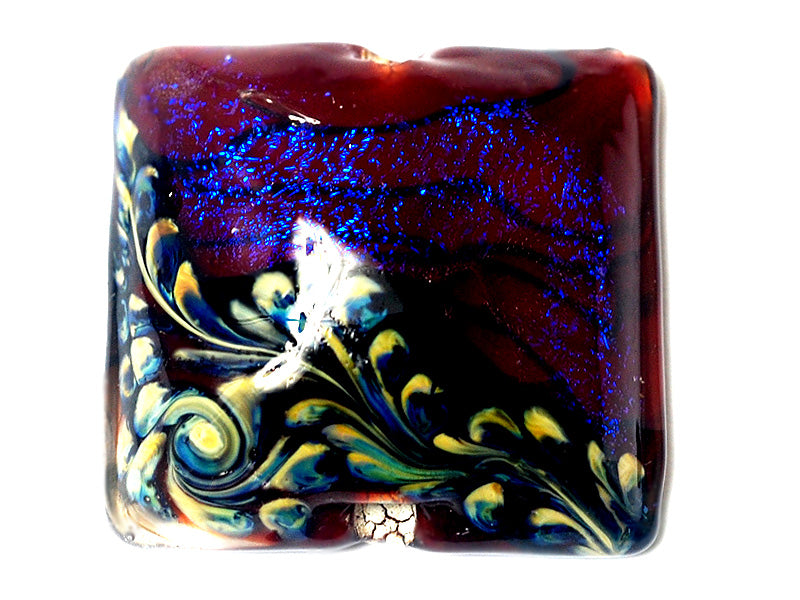 11836104 - Violet Shimmer Pillow Focal Bead