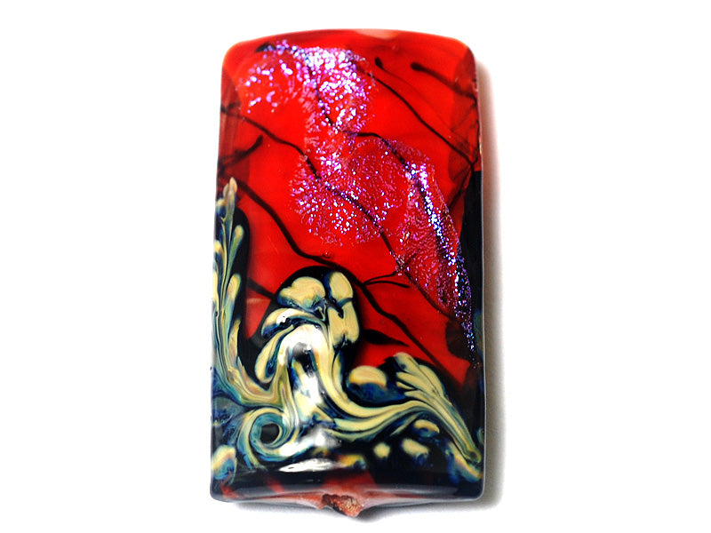 11836603 - Pink Passion Shimmer Kalera Focal Bead