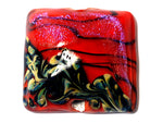 11836604 - Passion Pink Shimmer Pillow Focal Bead