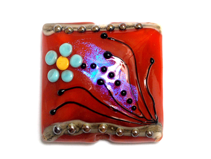 11837604 - Vintage Florals Pillow Focal Bead
