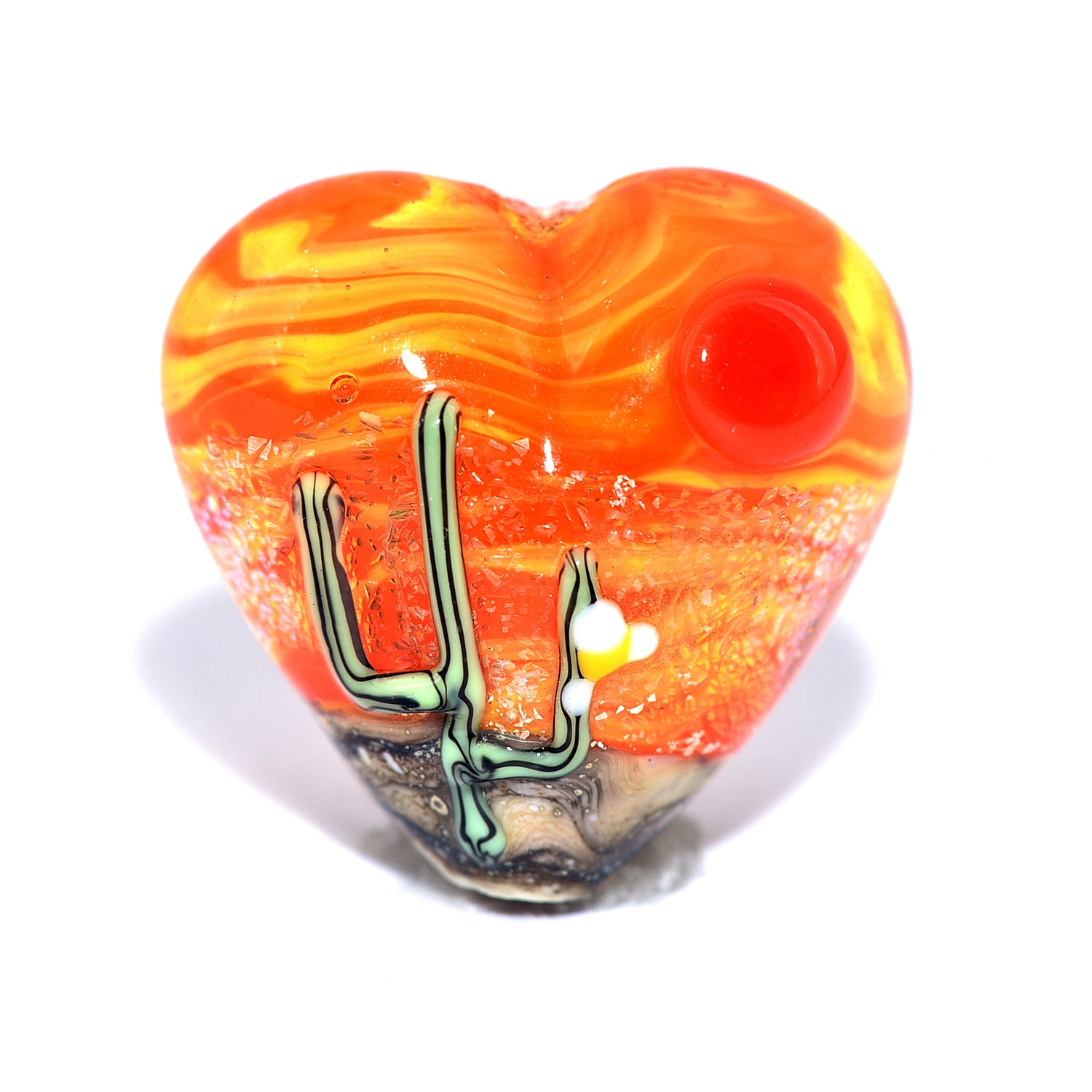 11839405 - Cactus Sunset Heart