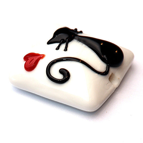 grace lampwork beads artisan handmade glass beads SRA