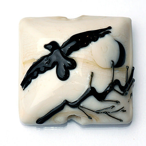grace lampwork beads artisan handmade glass beads SRA