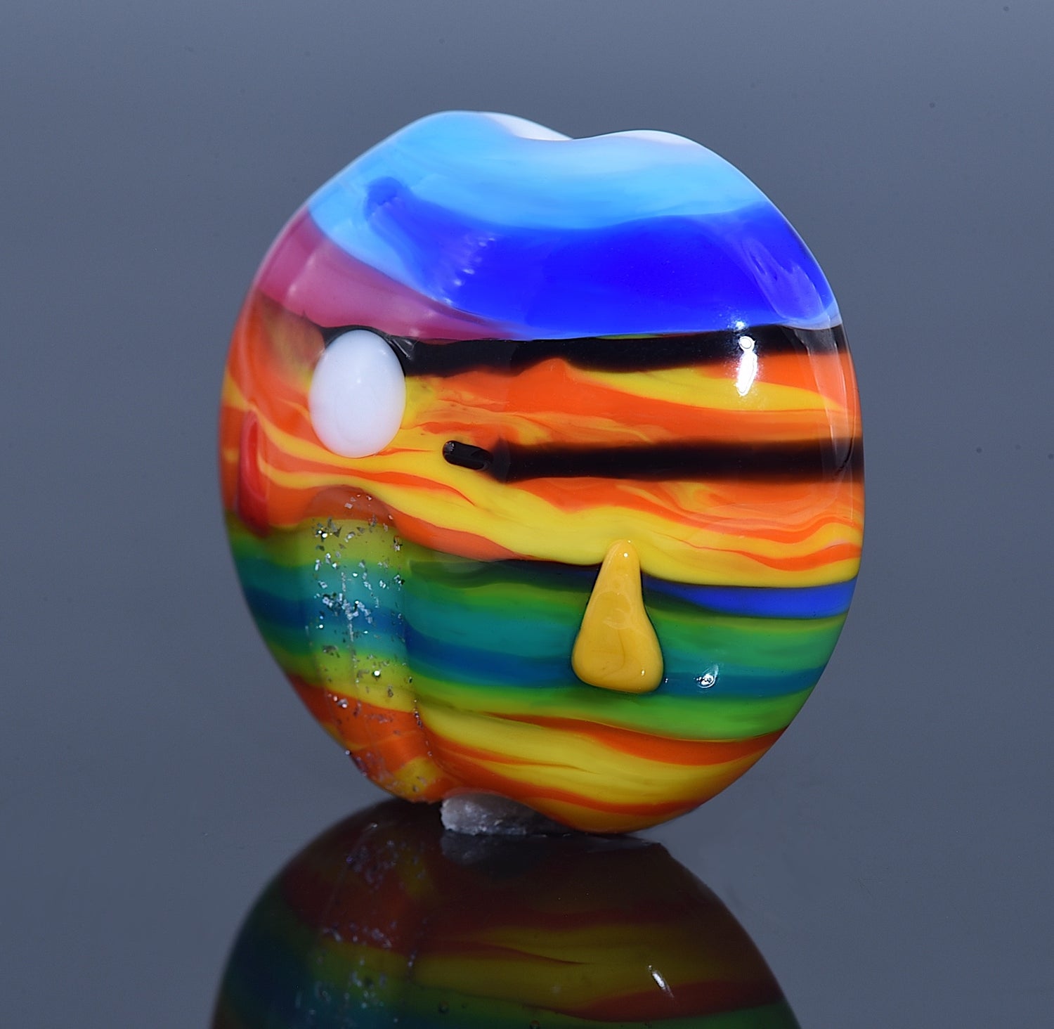 11840802 - Hawaii Beach Sunset Lentil Focal Bead