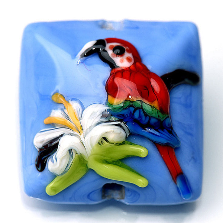 grace lampwork beads artisan handmade glass beads SRA