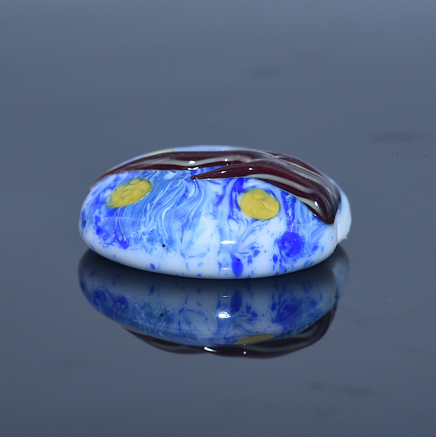 11841502 - The Starry Night Lentil Focal Bead