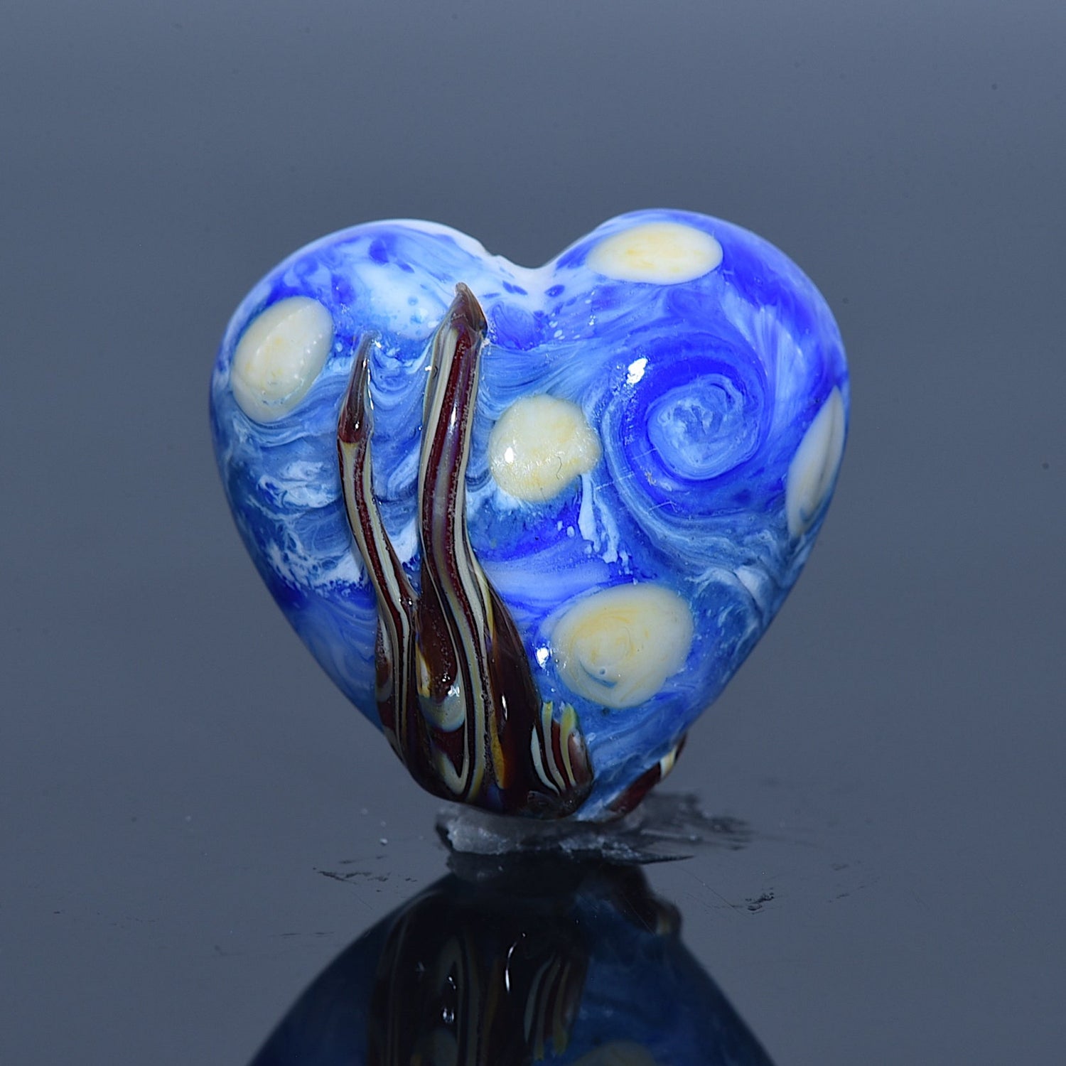 11841505 - The Starry Night Plump Heart