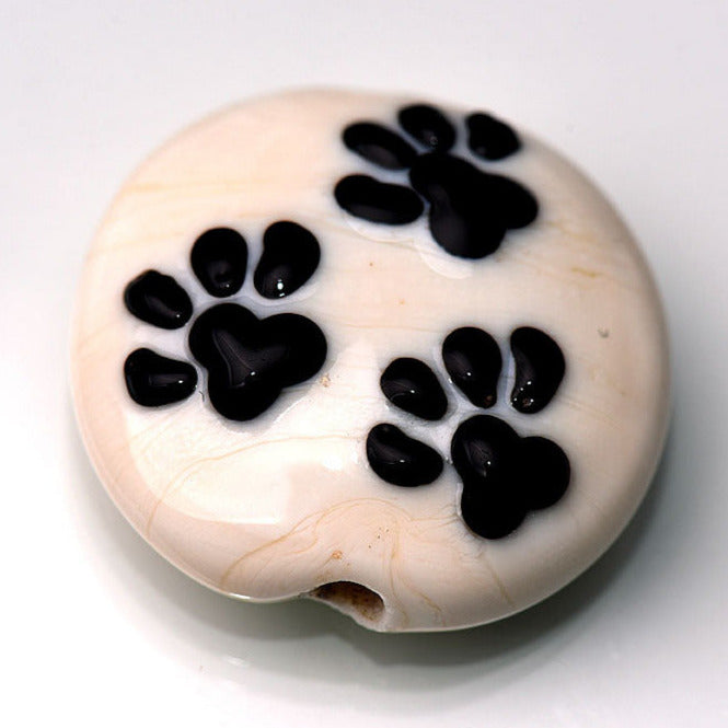 grace lampwork beads artisan handmade glass beads SRA