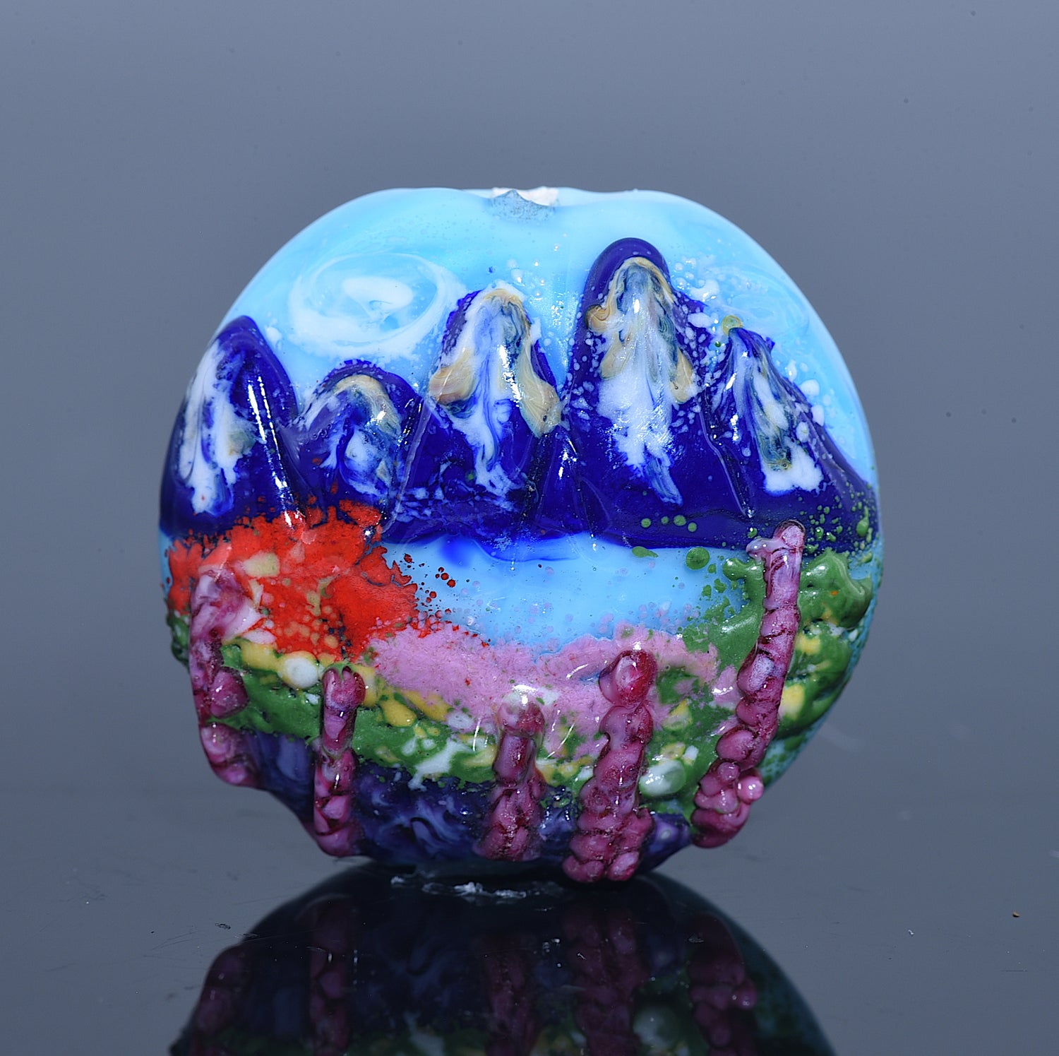 11842302 - Rocky Mountain Lentil Focal Bead