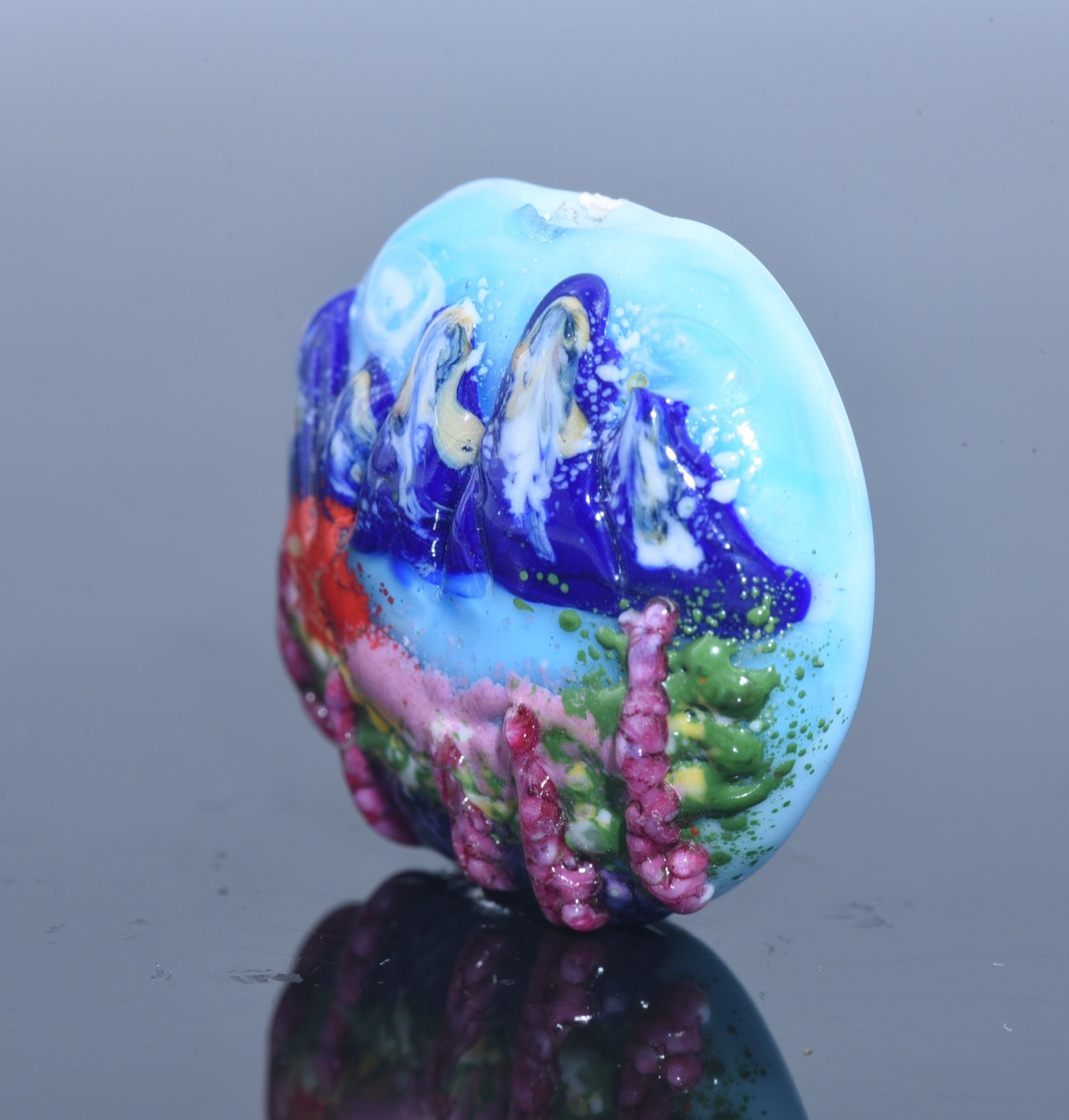 11842302 - Rocky Mountain Lentil Focal Bead