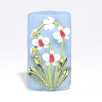 11842503 - White Orchid Kalera Focal Bead