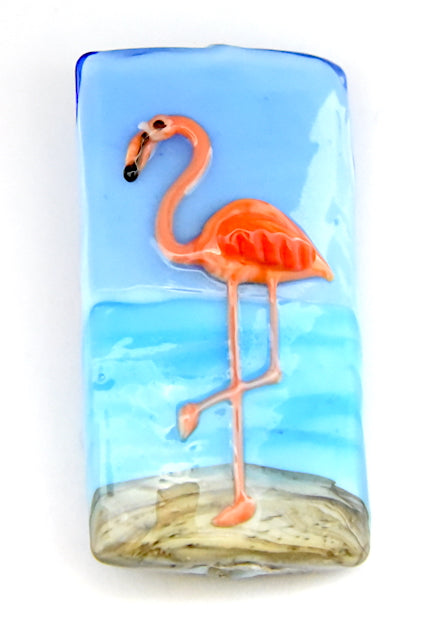 Flamingo Glass beads