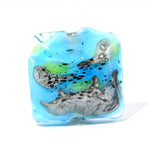 11843204 - Java Moss Pond Pillow Focal Bead