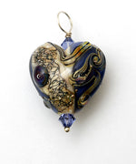 HP-11815705 - Ink Blue w/Free Style Heart Pendant