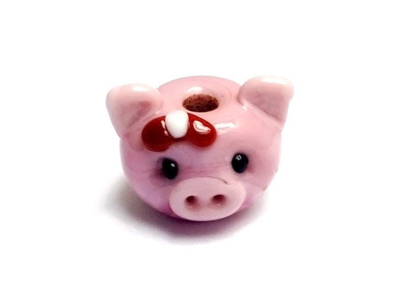 Little Girl Pig Focal Bead