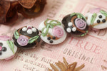 grace lampwork beads artisan handmade glass beads SRA