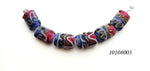 10108003 - Six Pink/Purple Mini Kalera Beads