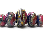 grace lampwork beads artisan handmade glass beads SRA