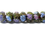 grace lampwork beads artisan handmade glass beads SRA