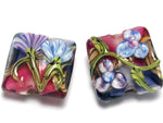 grace lampwork beads artisan handmade glass beads SRA