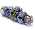 grace lampwork beads artisan handmade glass beads SRA