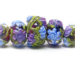 grace lampwork beads artisan handmade glass beads SRA
