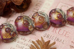 grace lampwork beads artisan handmade glass beads SRA