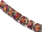 10108904 - Seven Cranberry Treasure Pillow Beads