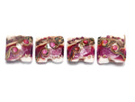 grace lampwork beads artisan handmade glass beads SRA