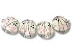 10109612 - Four Champagne Party Lentil Beads