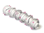 10109621 - Six Champagne Party Rondelle Beads