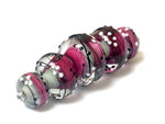 10109711 - Five Diva Party Graduated Rondelle Beads