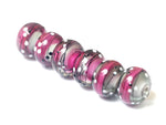 10109721 - Six Diva Party Rondelle Beads