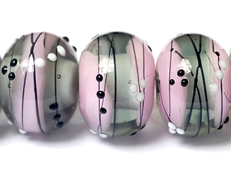 10109821 - Six Princess Party Rondelle Beads