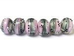 10109821 - Six Princess Party Rondelle Beads