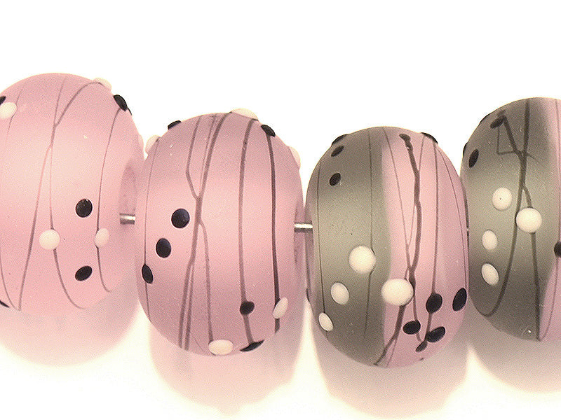10109841 - Eight Princess Party Rondelle Beads
