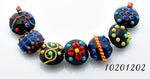 grace lampwork beads artisan handmade glass beads SRA