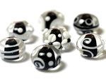 grace lampwork beads artisan handmade glass beads SRA