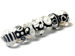 grace lampwork beads artisan handmade glass beads SRA