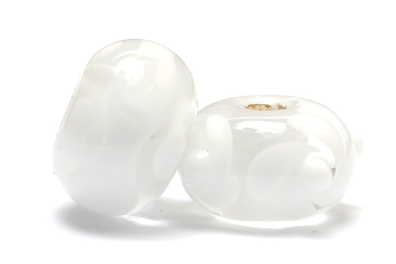 grace lampwork beads artisan handmade glass beads SRA