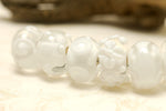 grace lampwork beads artisan handmade glass beads SRA