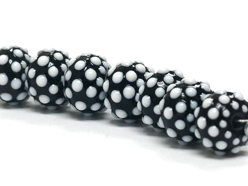 grace lampwork beads artisan handmade glass beads SRA