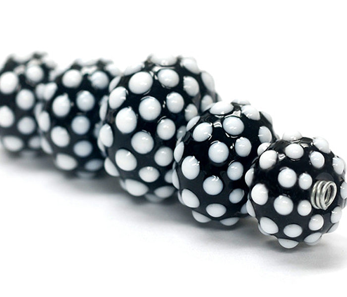 grace lampwork beads artisan handmade glass beads SRA