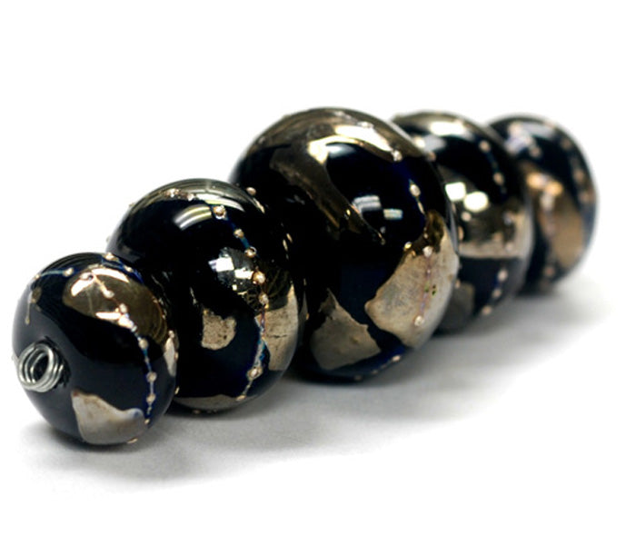 grace lampwork beads artisan handmade glass beads SRA