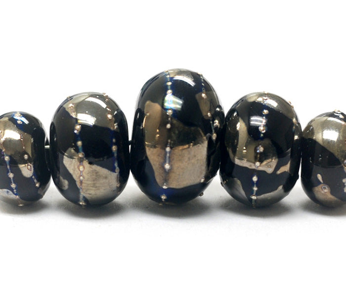grace lampwork beads artisan handmade glass beads SRA