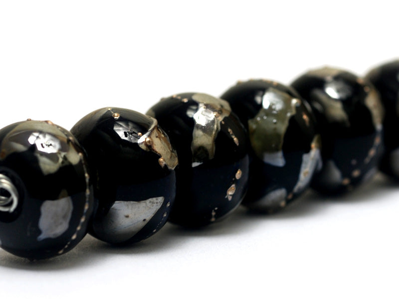 grace lampwork beads artisan handmade glass beads SRA