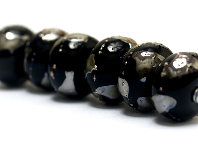 grace lampwork beads artisan handmade glass beads SRA